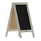 Flash Furniture White Wooden A-Frame Magnetic Chalkboard HGWA-GDI-CRE8-454315-GG - alternate 6